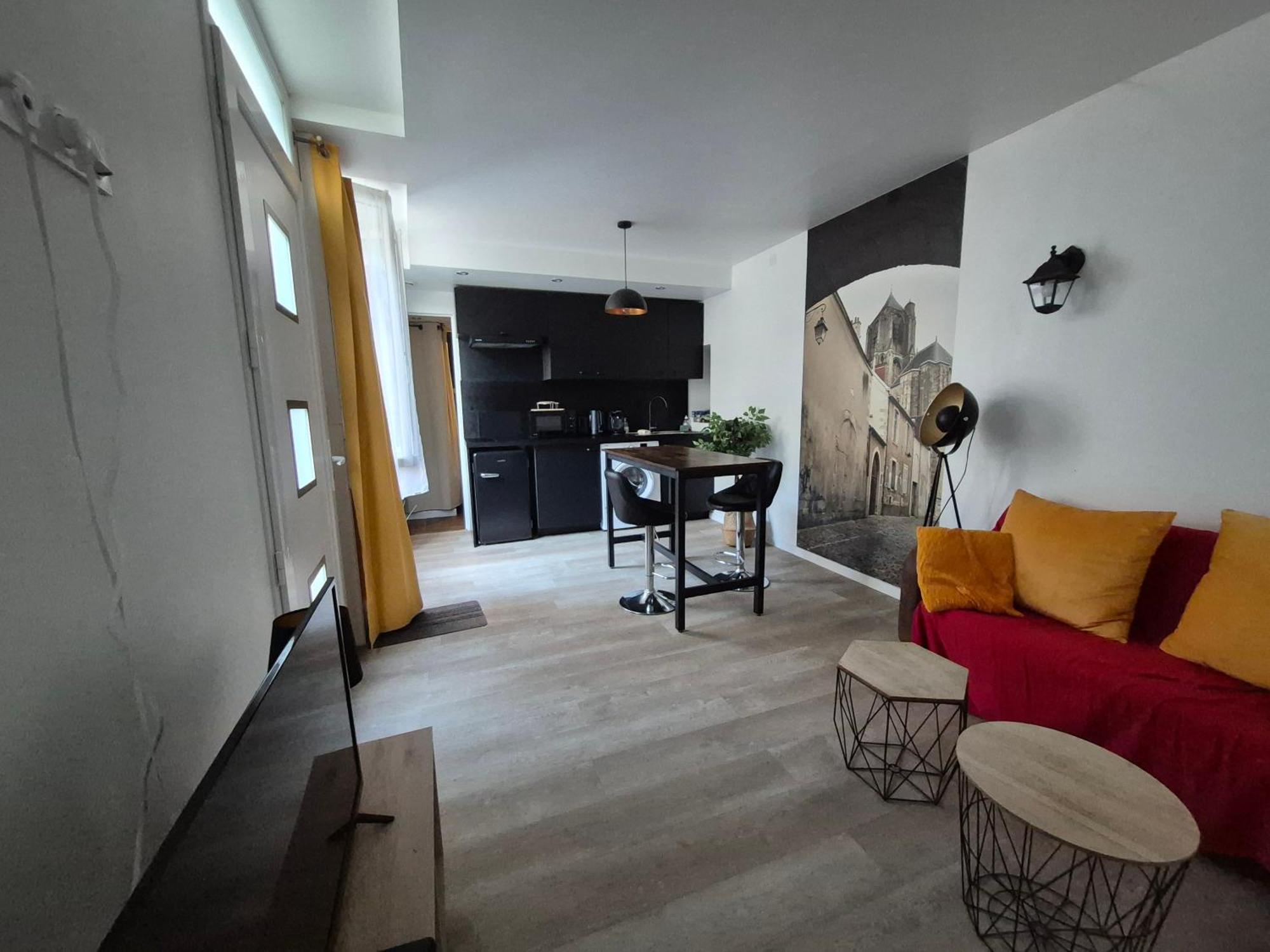 Les Volets Bleus - Deux Appartements Et Un Studio, Jardin Bourges Exterior photo